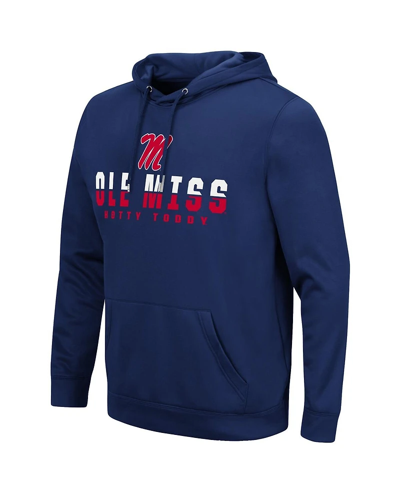 Colosseum Men's Ole Miss Rebels Lantern Pullover Hoodie