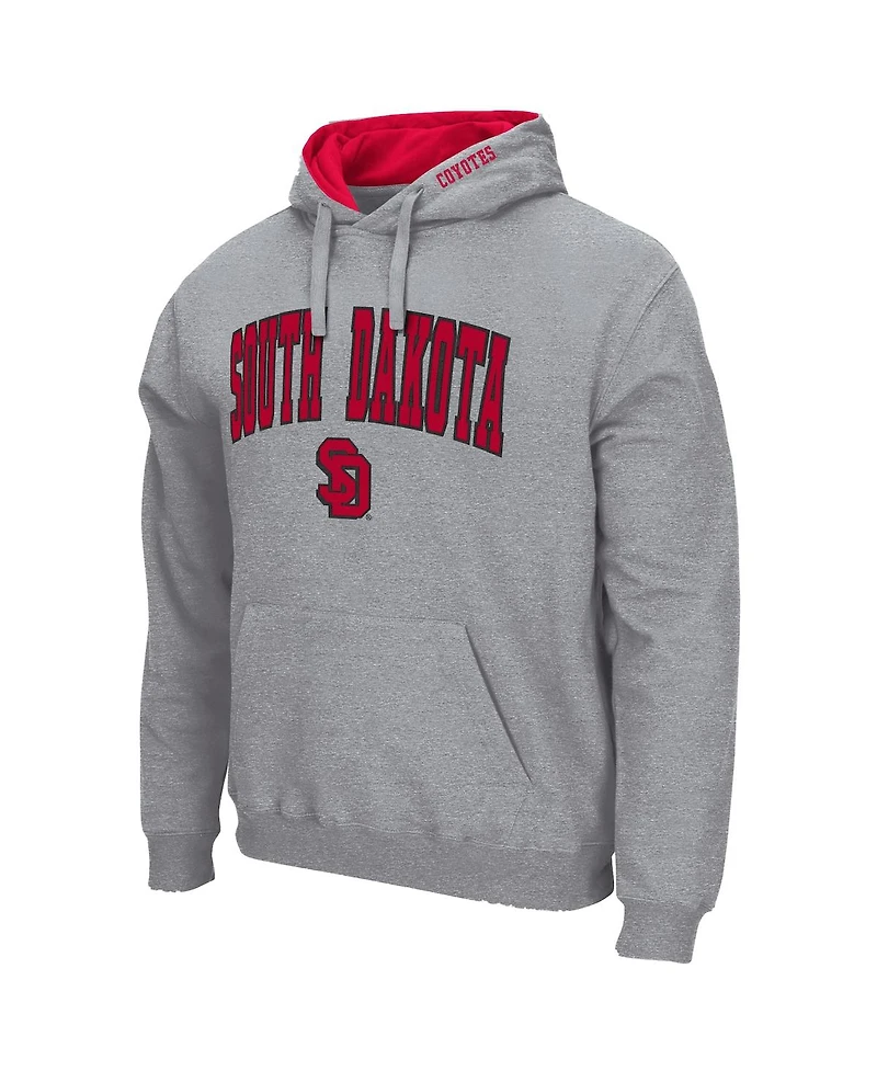 Colosseum Men's South Dakota Coyotes Arch and Logo Pullover Hoodie