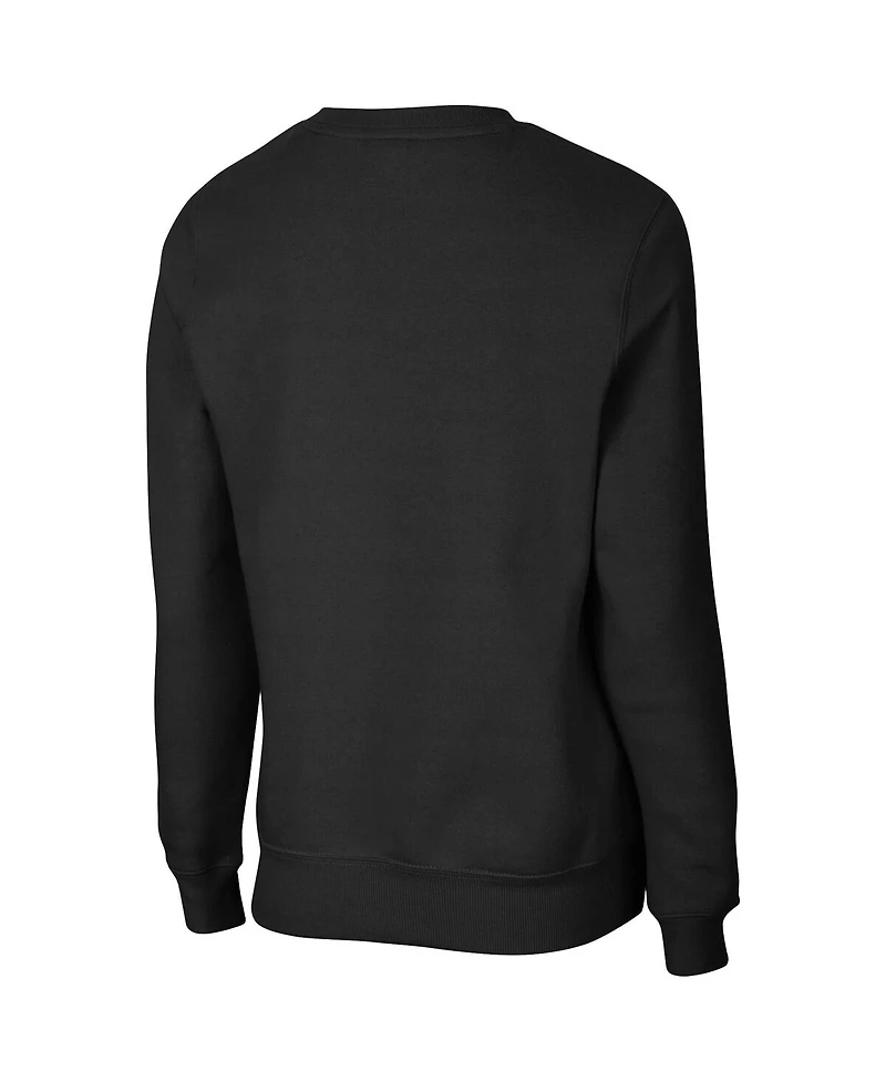 Women's Black Colorado Buffaloes Campanile Pullover Sweatshirt