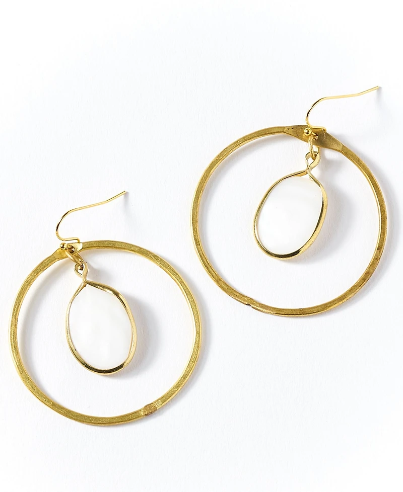 Women's Dhavala Hoop Earrings