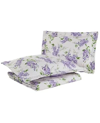 Laura Ashley Keighley Cotton Reversible 2 Piece Quilt Set, Twin