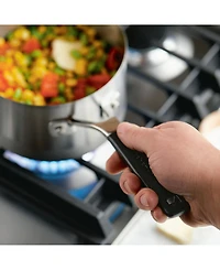 KitchenAid Stainless Steel 2 Quart Induction Sauce Pan with Measuring Marks and Lid