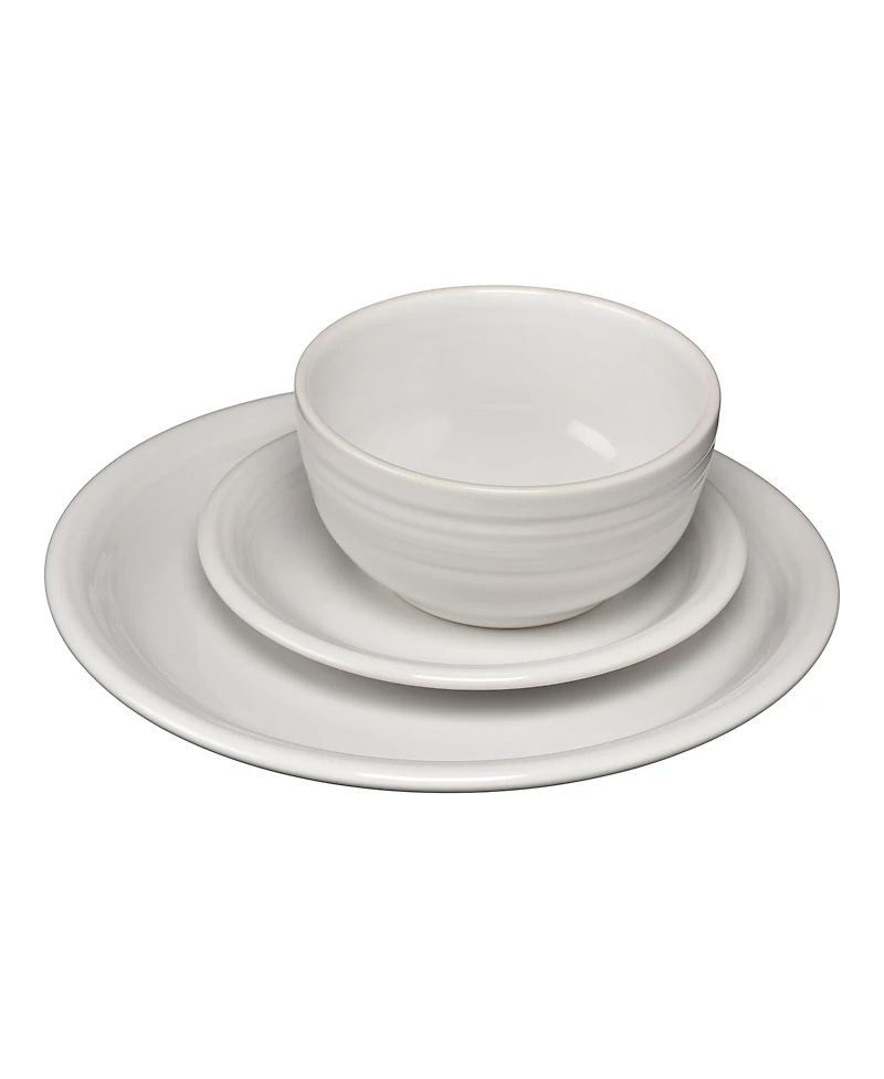 Fiesta Bistro Coupe 3-Piece Place Setting, Service for 1