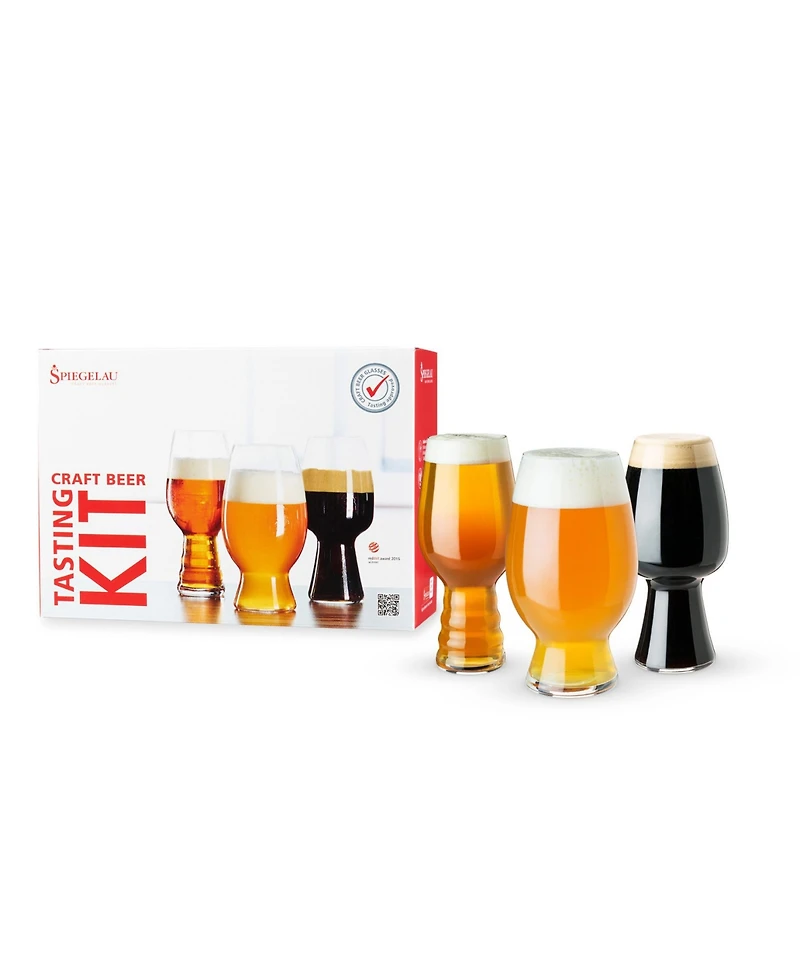 Spiegelau Craft Beer Tasting Kit Glasses, Set of 3