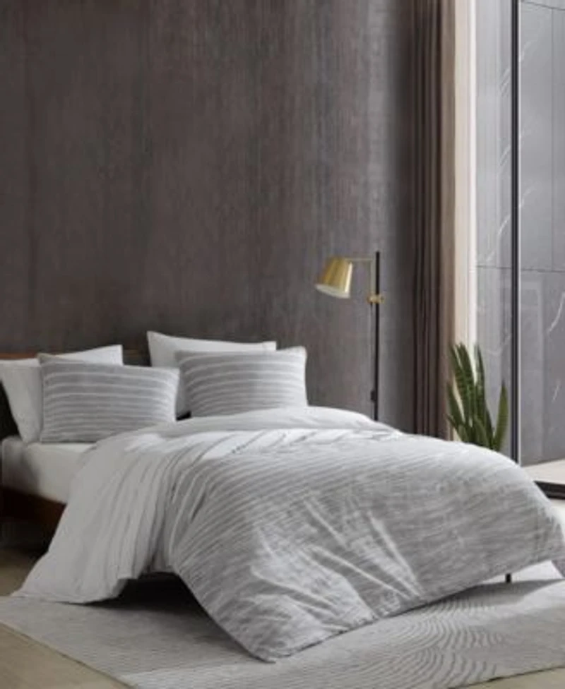 Closeout Kenneth Cole New York Abstract Stripe Comforter Set
