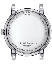 Tissot Women's Carson Premium Lady Moonphase Stainless Steel Bracelet Watch 32mm