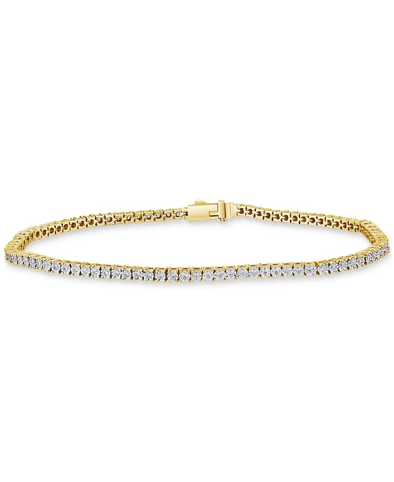 Men's Diamond Tennis Bracelet (1 ct. t.w.) in 10k Gold