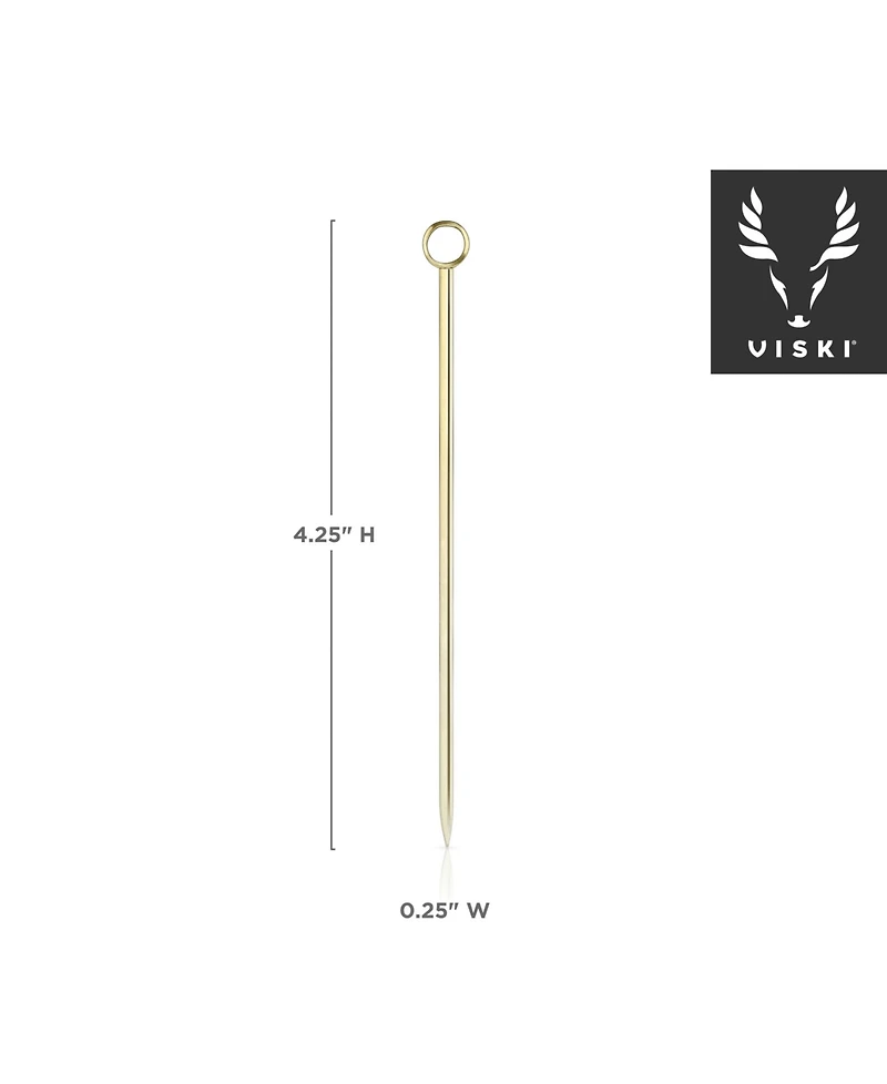 Viski Cocktail Picks, Set of 6