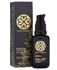 True Moringa Moringa & Peppermint Facial Oil, 1 oz.