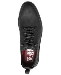 Stacy Adams Men's Synchro Plain Toe Elastic Lace Shoes