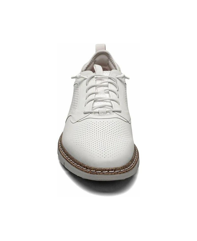 Stacy Adams Men's Synchro Plain Toe Elastic Lace Shoes