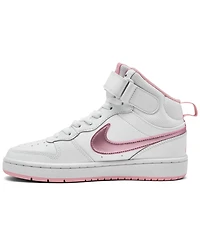 Nike Big Girls Court Borough Mid 2 Casual Sneakers from Finish Line