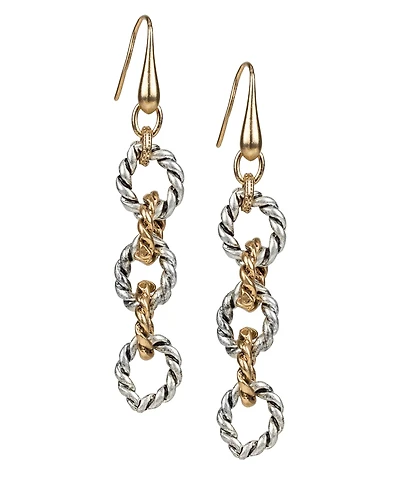 Patricia Nash Rope Ring Drop Earrings