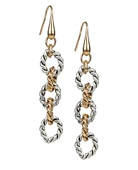 Patricia Nash Rope Ring Drop Earrings