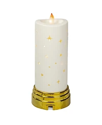 9" Nativity Scene Flameless Candle