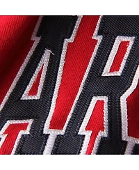 Women's Stadium Athletic Cardinal Arizona Wildcats Arched Name Full-Zip Hoodie