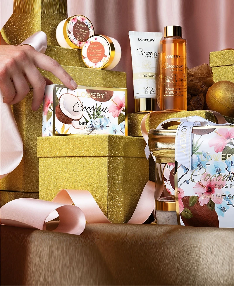 Lovery 8-Pc. Bath & Body Gift Set