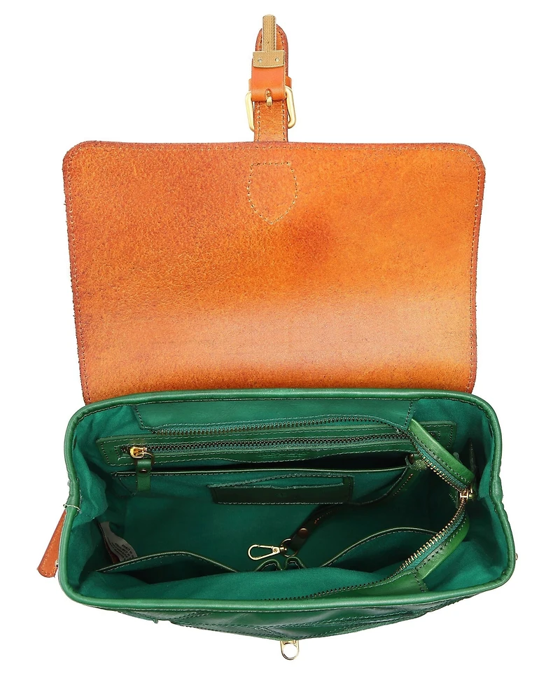 Old Trend Women's Genuine Leather Prism Backpack