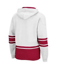 Men's Colosseum Washington State Cougars Lace Up 3.0 Pullover Hoodie