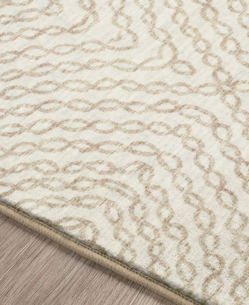 Dalyn Brisbane Washable BR3 2'3" x 7'6" Runner Area Rug