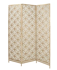 Brass Metal Modern Room Divider Screen