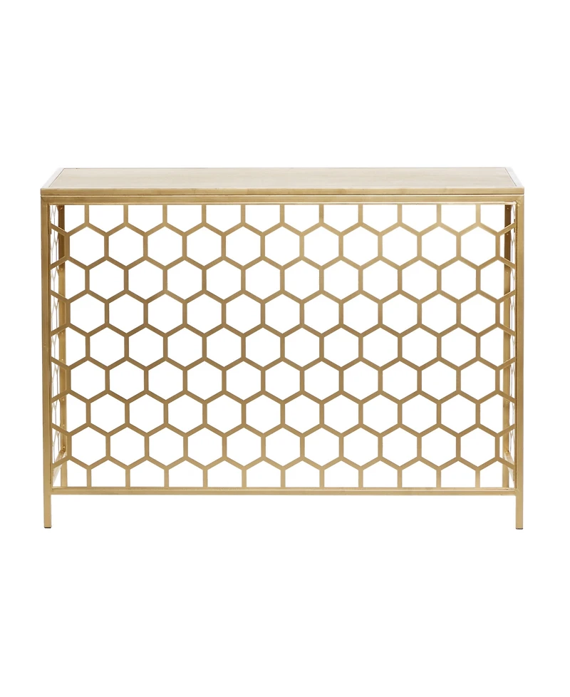 Metal Contemporary Console Table