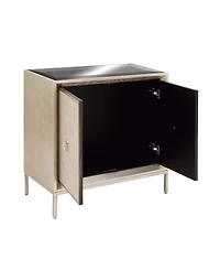 Wood Glam Cabinet