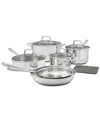The Cellar Stainless Steel 11-Pc. Cookware Set, Exclusively at Macy's