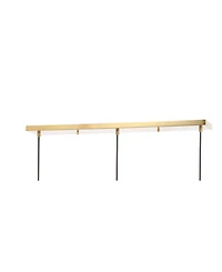 Colin 3-Light Adjustable Retro Hurricane Triple Linear Led Pendant