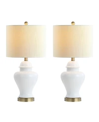 Qin Classic Cottage Led Table Lamp, Set of 2