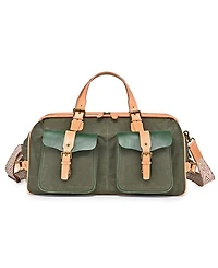 Old Trend Women's Waxed Cotton Canvas Speedwell Travel Bag
