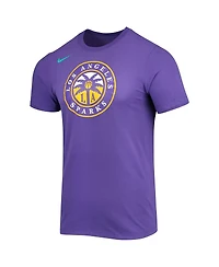 Men's Nike Purple Los Angeles Sparks Logo Performance T-shirt