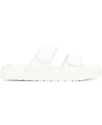 Kenneth Cole New York Women's Reeves Quilted Two Band Flat Sandals