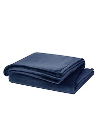 Cannon Solid Plush Oversized Throw, 60" x 80"