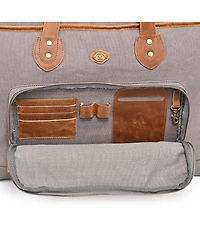 Tsd Brand Valley Oak Canvas Weekender Bag