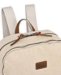 Tsd Brand Magnolia Hill Canvas Backpack