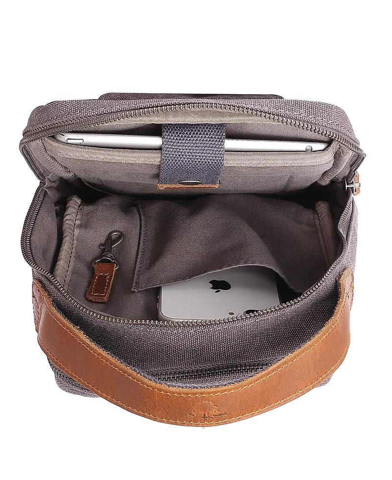 Tsd Brand Madrone Convertible Canvas Sling Bag