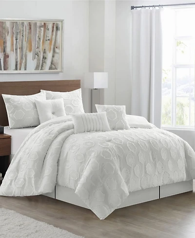 Stratford Park Sidney 7-Piece Comforter Set, Queen