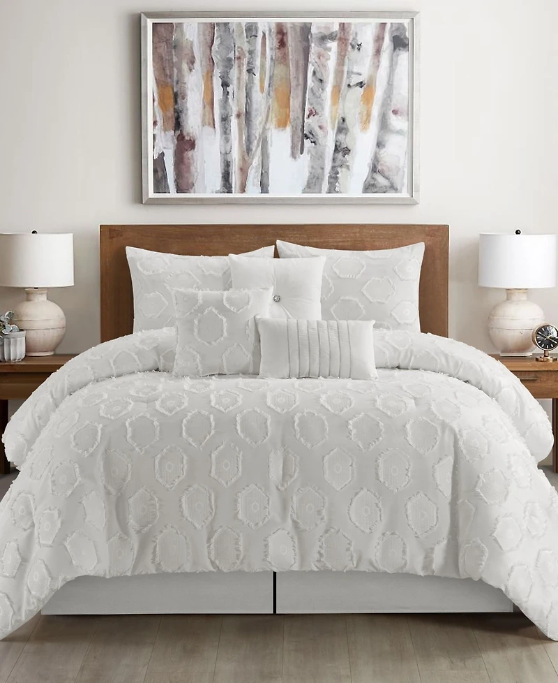 Stratford Park Sidney 7-Piece Comforter Set, Queen