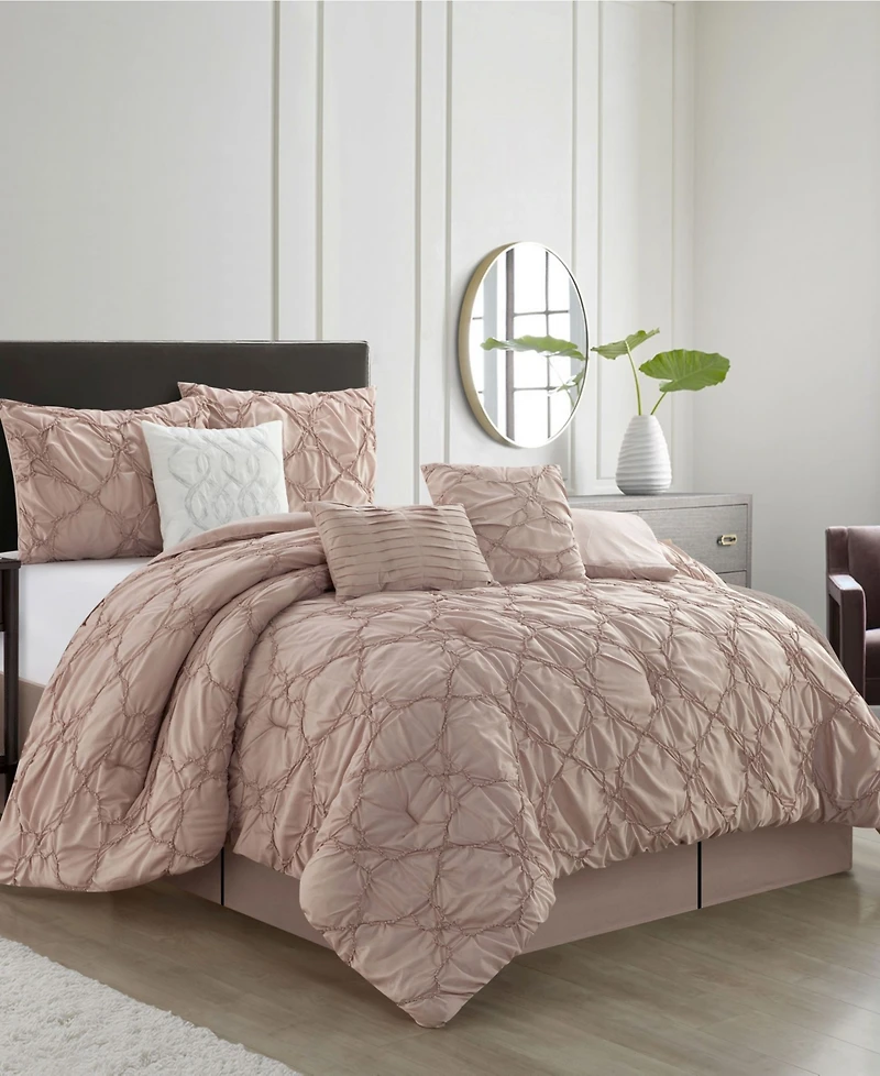 Stratford Park Marilou 7-Piece Comforter Set, Queen