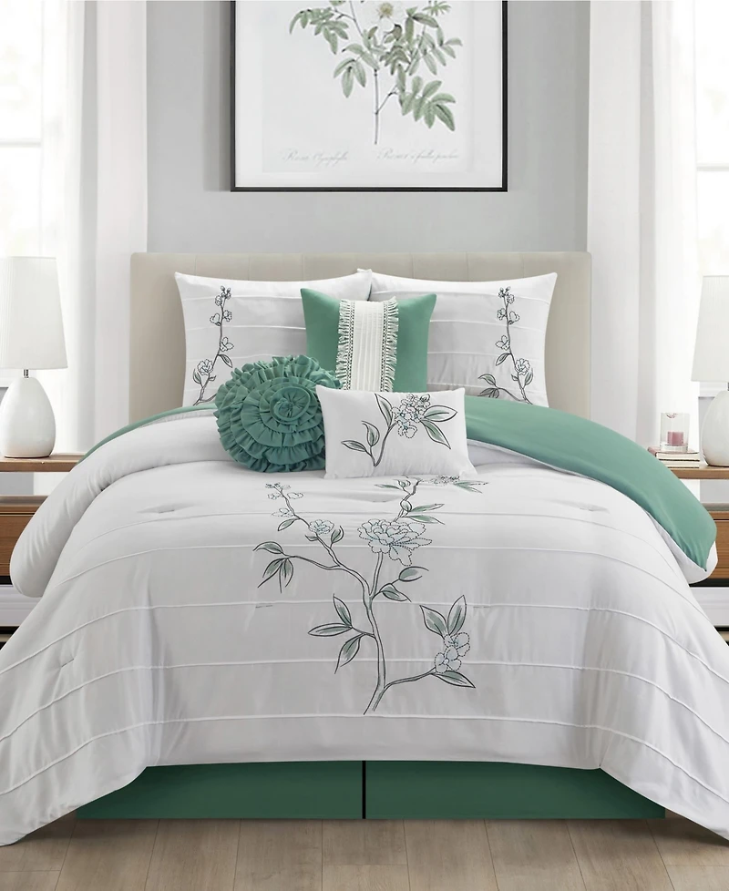 Stratford Park Mona 7-Piece Comforter Set, California King