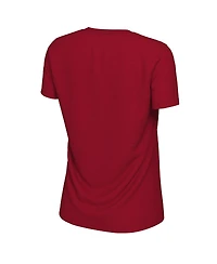 Women's Nike Red Georgia Bulldogs College Football Playoff 2021 National Champions Seal Celebration T-shirt