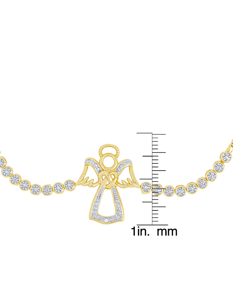 Macy's Women's Diamond Accent Adjustable Bracelet