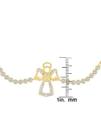 Macy's Women's Diamond Accent Adjustable Bracelet