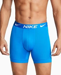 Nike Men's 3-Pack Dri-fit Essential Micro Long Boxer Briefs