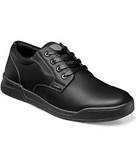 Men's Tour Work Slip Resistant Plain Toe Lace Up Oxford Shoes