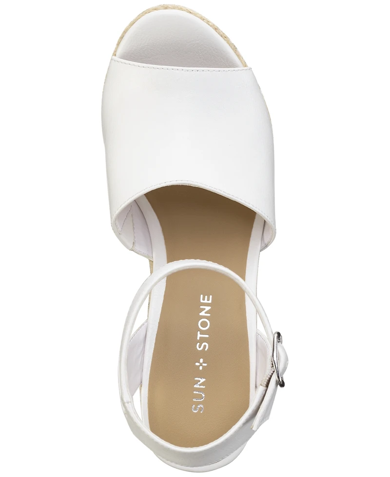 Sun + Stone Women's Fey Espadrille Platform Sandals, Created for Macy's