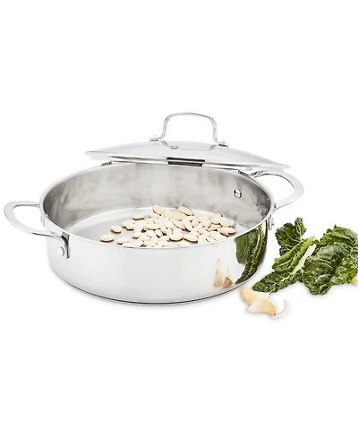 The Cellar Stainless Steel 5-Qt. Covered Everyday Pan, Exclusively at Macy's