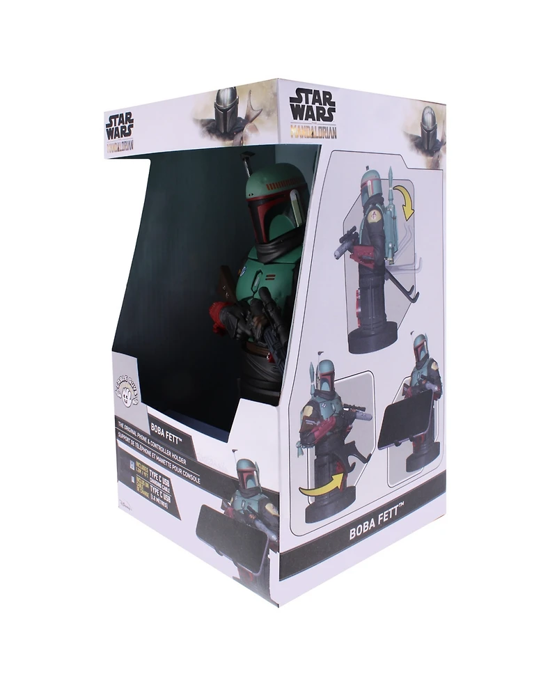 The Mandalorian Boba Fett Cable Guy Mobile Phone and Controller Holder from Exquisite Gaming