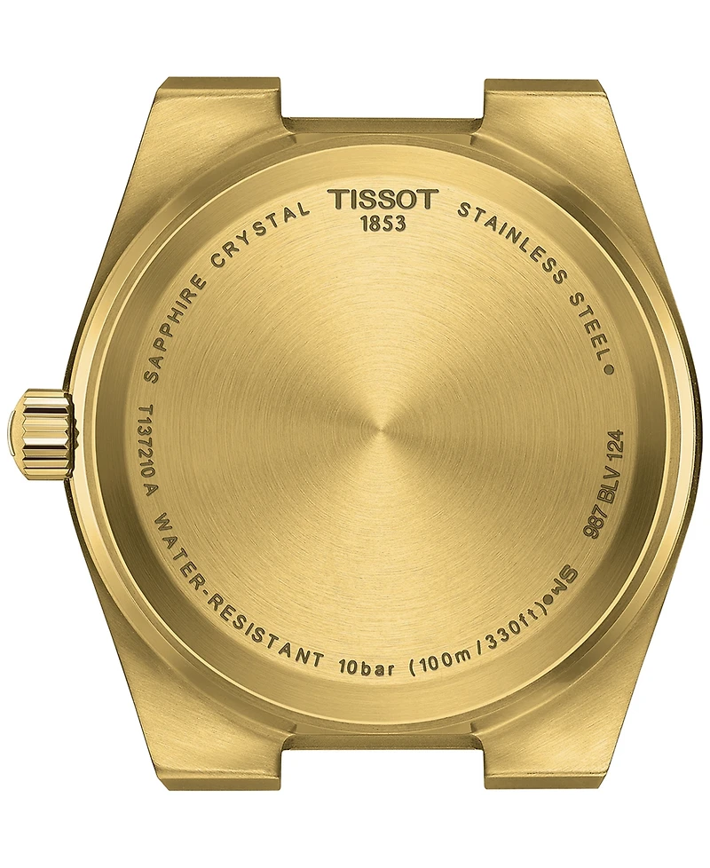 Tissot Unisex Prx Gold-Tone Stainless Steel Bracelet Watch 35mm